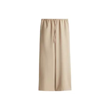 H&M Casual Pants Women's Beige/Thin Stripes