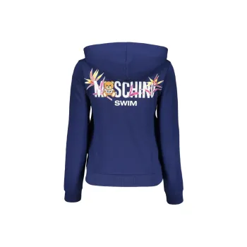 MOSCHINO Logo print Zip up Hoodie