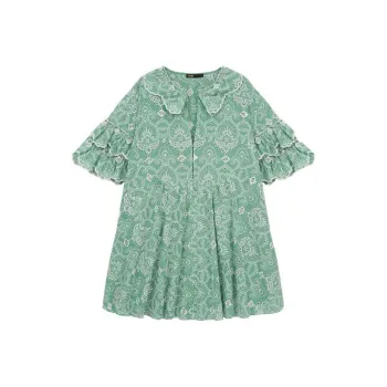 Maje Short Sleeved Dresses Women's Light Green
