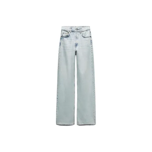 ZARA Jeans Women's Light Blue