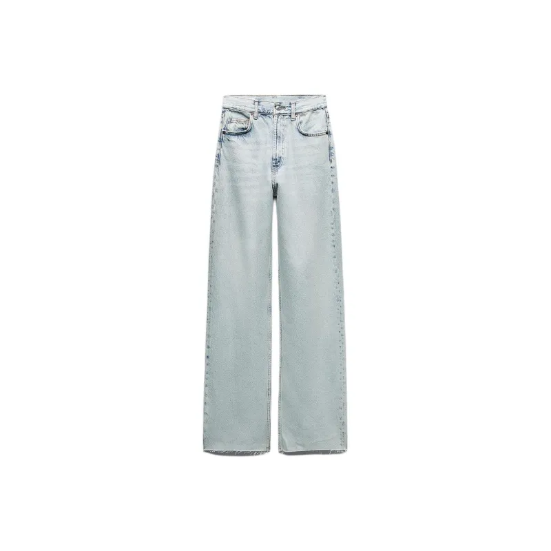 ZARA Jeans Women's Light Blue-0
