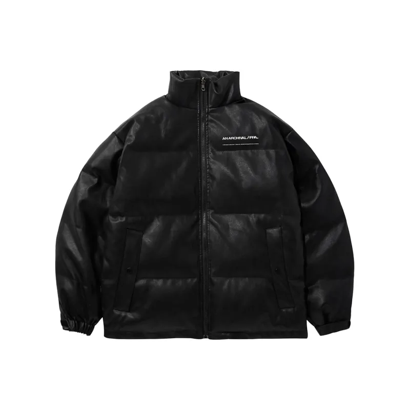 PAZZO National Trend Brand Thickened Thermal Puffer Jacket Casual Puffer Jacket Unisex-0