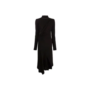 OFF-WHITE FW21 Long-Sleeved Dresses Women's Black