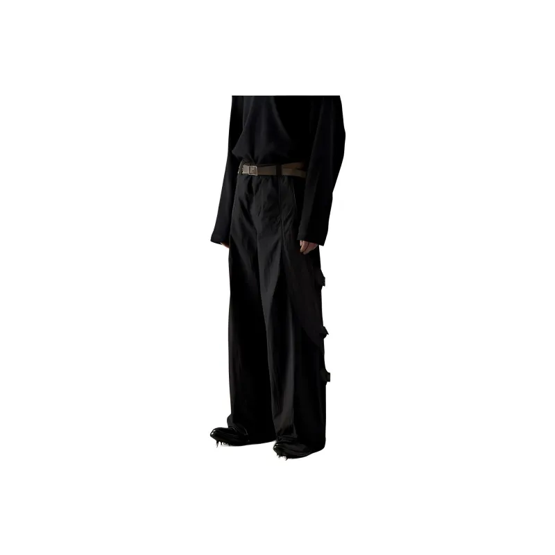 Professor.E FW23 Cargo Pants Women's Black-0