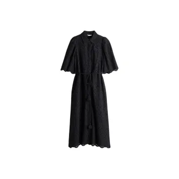 H&M Short Sleeved Dresses Women's Black