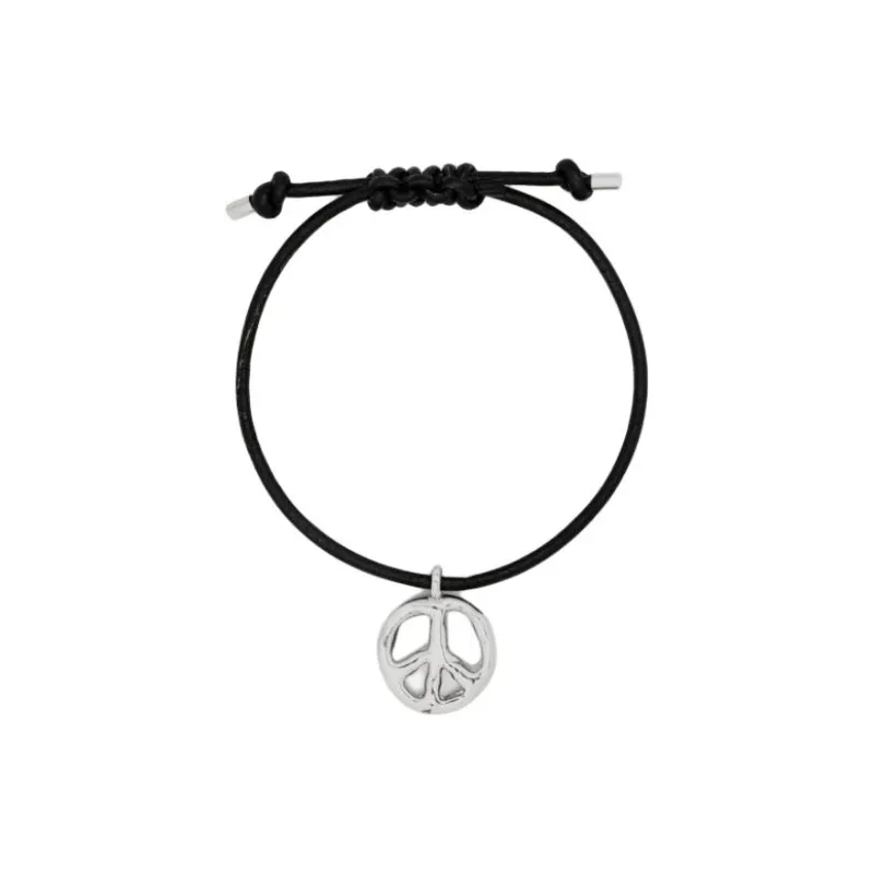 AMBUSH Peace Sign Charm Bracelet-0