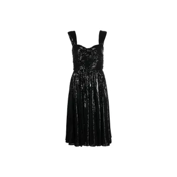 Polo Ralph Lauren Sequin embellished Midi Dress