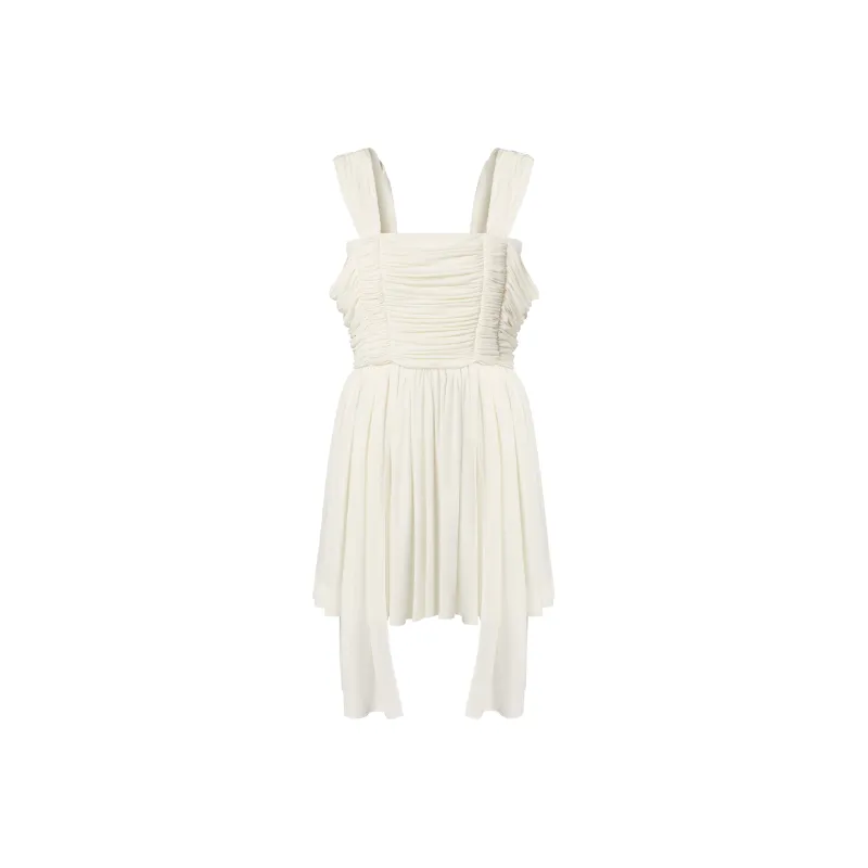 LOUIS VUITTON Sleeveless Dresses Women's White-0