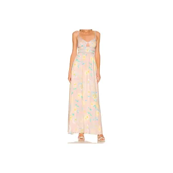 FREE PEOPLE Sleeveless Dresses Women's Pink