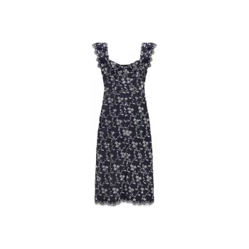 ZARA Sleeveless Dresses Women's Sea Blue
