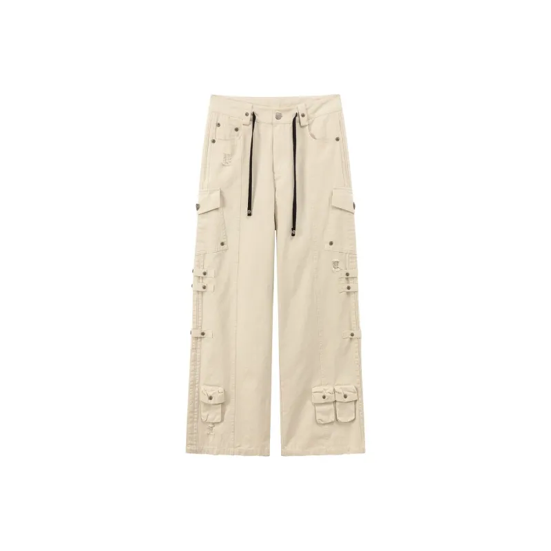 CHUU Casual Pants Women's Army Green-3