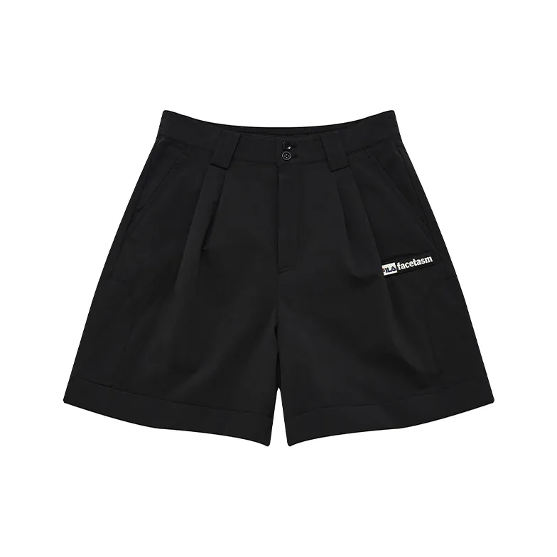 FILA FUSION FILA X FACETASM Casual Shorts Women's Elegant Black-0