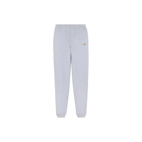 Maison Kitsune Fox Head Patch Sweatpants