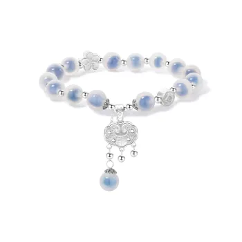 CHINA GOLD 990 Silver Bracelets Women's