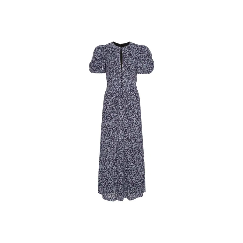 Rotate Puff Sleeve Sequin Dress-0