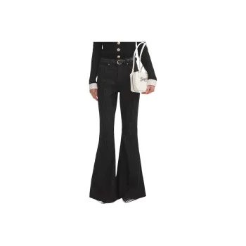 Self portrait Jeans Women's Classic Black