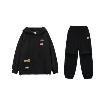 B.Duck x Bebe Sweatshirt Set Women's Black
