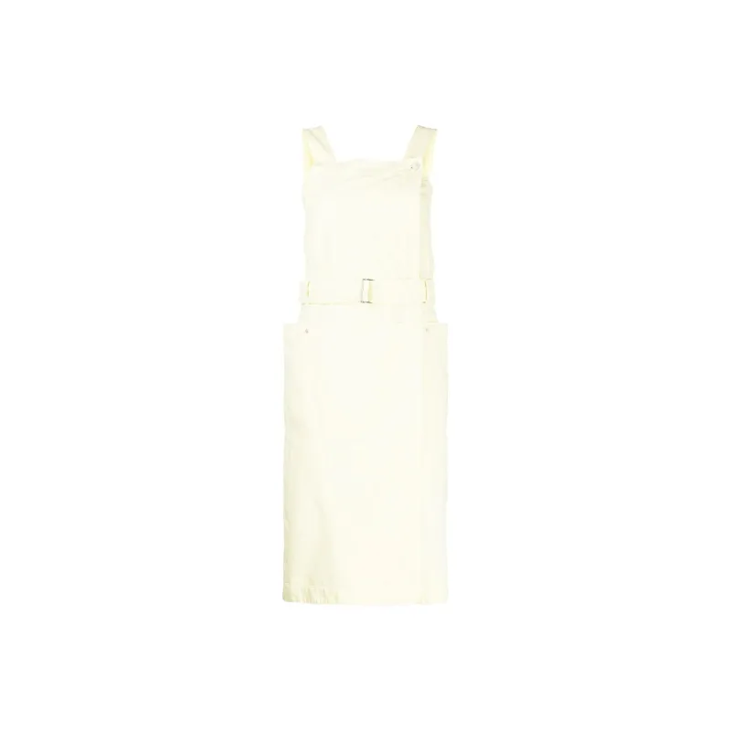 KENZO Belted Denim Midi Dress-0