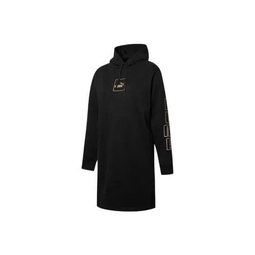 PUMA Patagonia Long Sleeved Dresses Women's Black