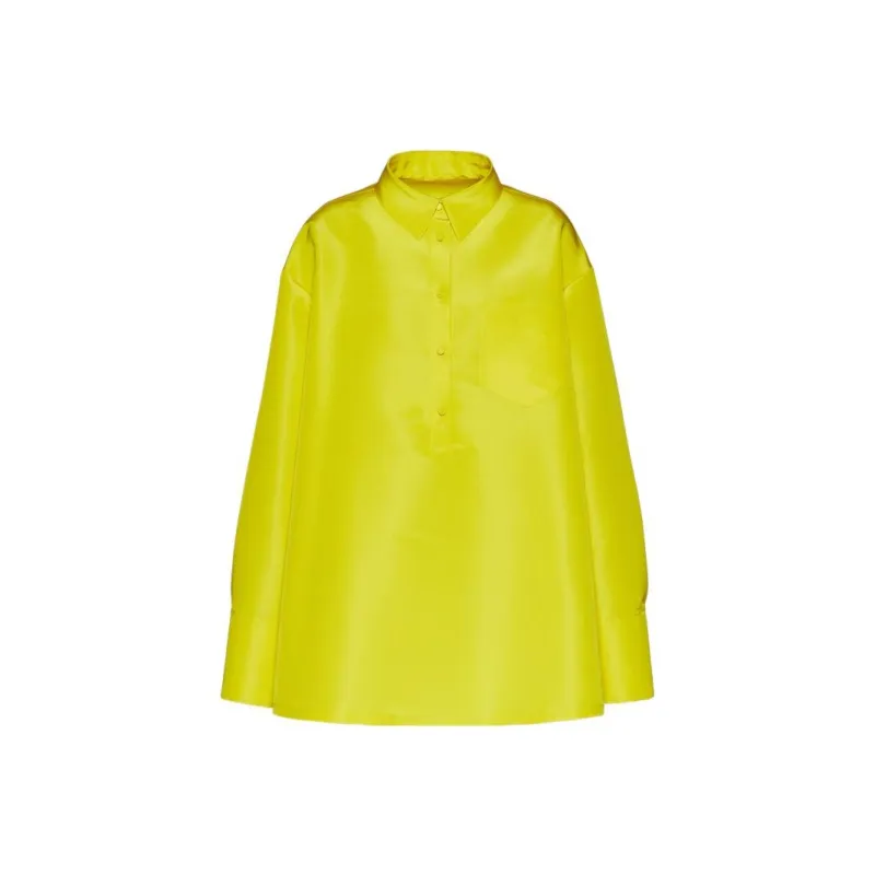 Valentino Long-Sleeved Dresses Women's Yellow-0