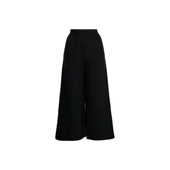 MM6 Maison Margiela Knitted Sports Pants Women's Black