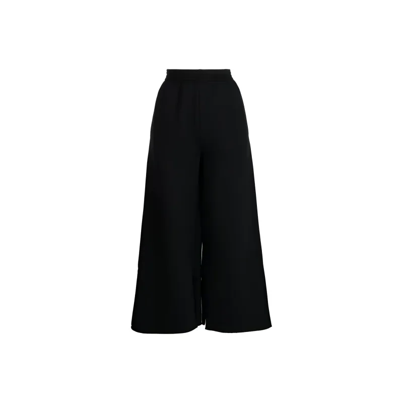 MM6 Maison Margiela Knitted Sports Pants Women's Black-0