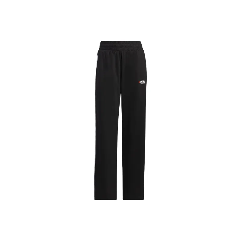 Adidas Adidas X SEEBIN Co branded SS23 Knitted Sports Pants Women's Black-0