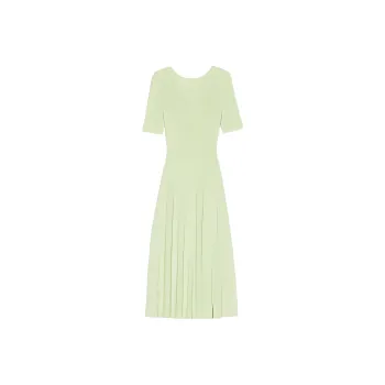 Maje Short-Sleeved Dresses Women's Green