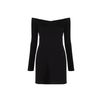 FENDI Long Sleeved Dresses Women's Black