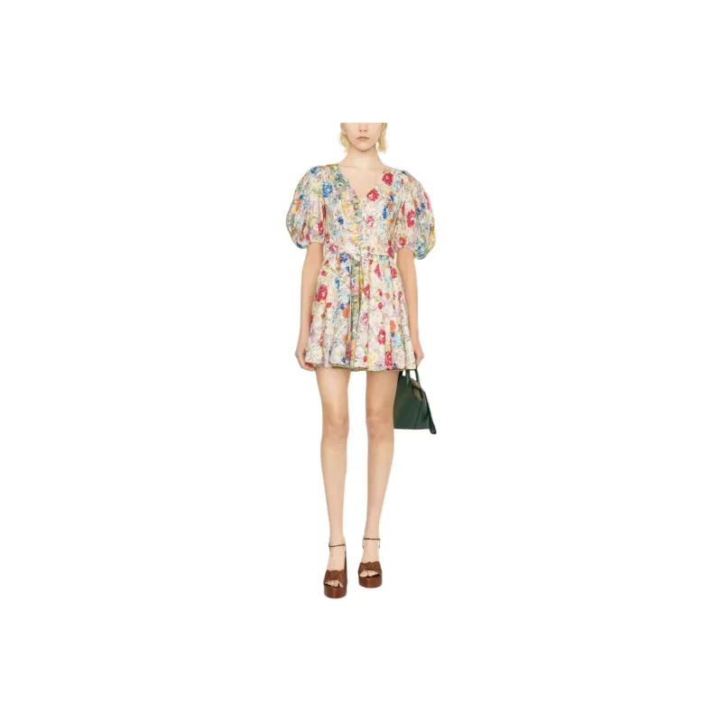Zimmermann Clover Floral print Minidress-1