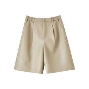 SENTUBILA Casual Shorts Women's Light Khaki