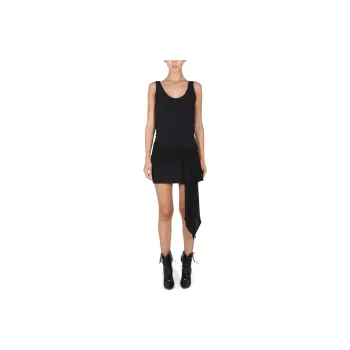 PHILOSOPHY DI LORENZO SERAFINI Draped Sleeveless Mini Dress