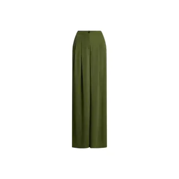 Polo Ralph Lauren SS25 Casual Pants Women's Olive Green