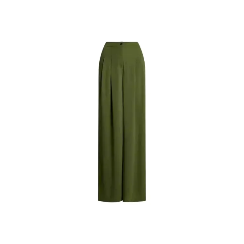 Polo Ralph Lauren SS25 Casual Pants Women's Olive Green-0