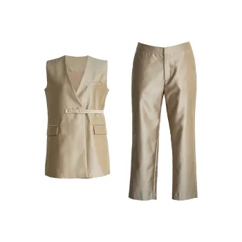 ROEYSHOUSE Business Suits Women's Champagne