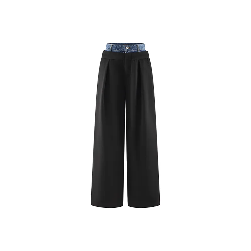 A21 Casual Pants Women's Black-0