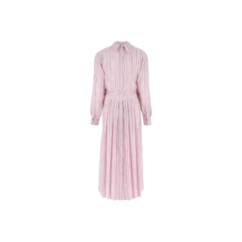 PRADA FW22 Long Sleeved Dress Women's Pink