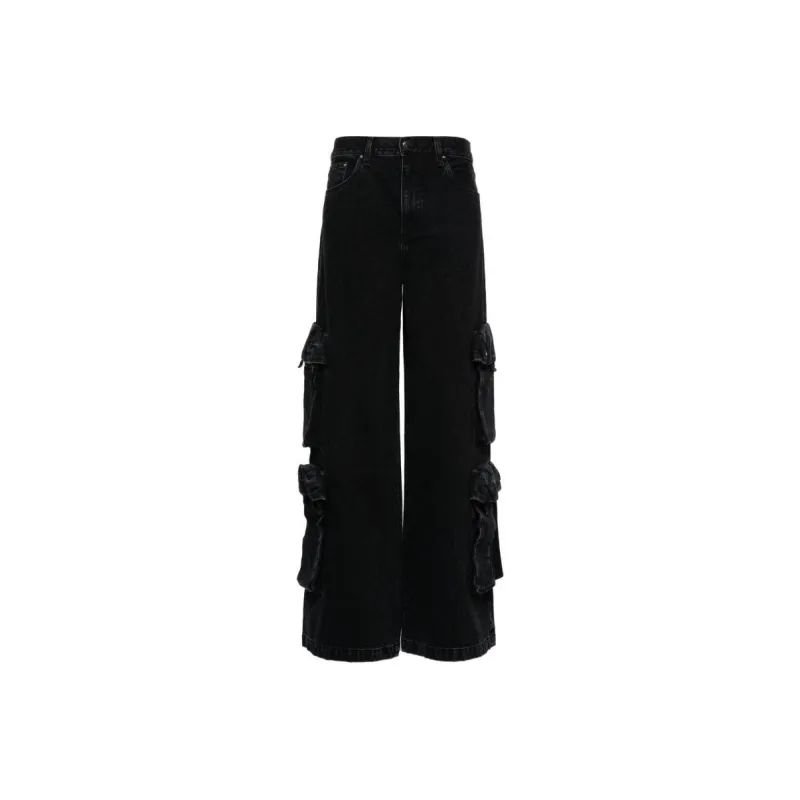 AMIRI Baggy Cargo Jean 'River Indigo'-0