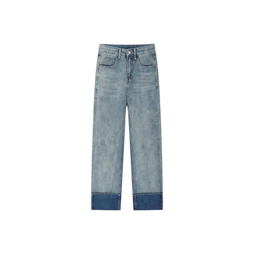 Garbege Jeans Women's Blue