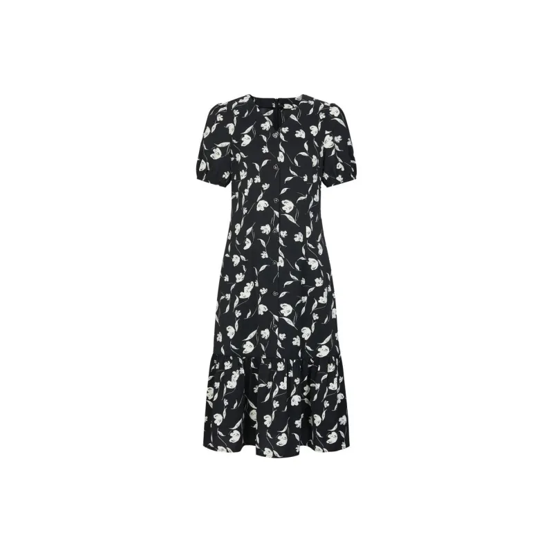 JZ. ANNAKRO Short-Sleeved Dresses Women's Heather Black-0