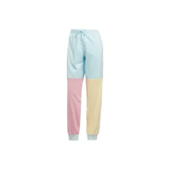 Adidas Knitted Sweatpants Women's Near Blue/True Pink/near Yellow/White