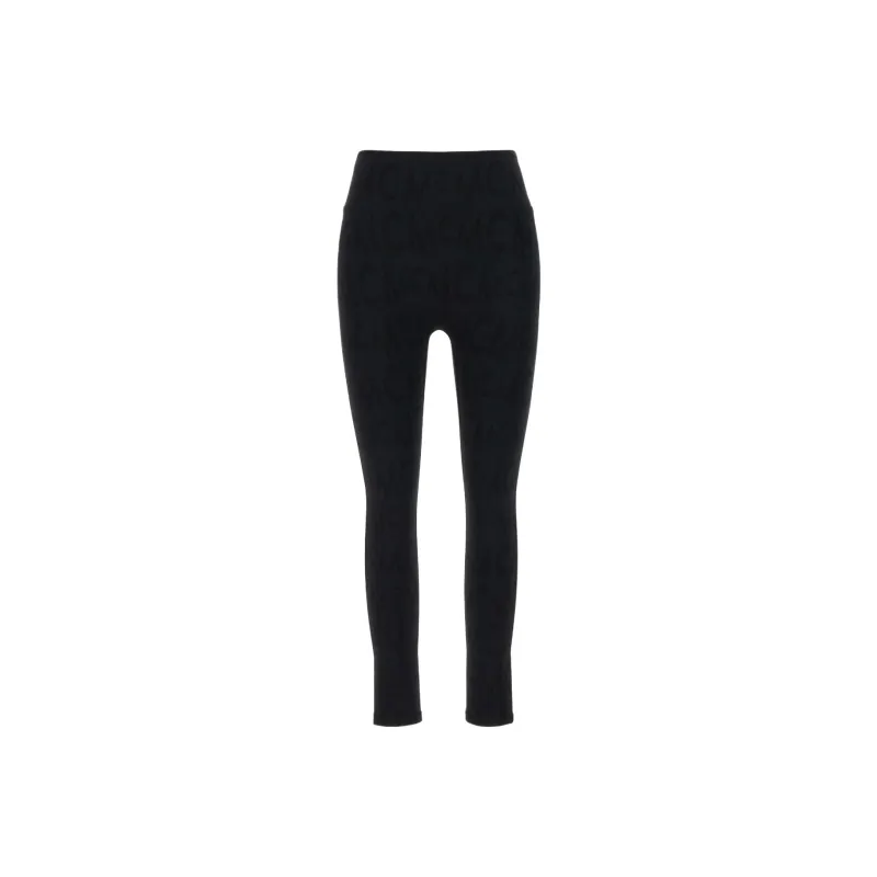 MCM Monogram Detailed Slim Fit Leggings-0