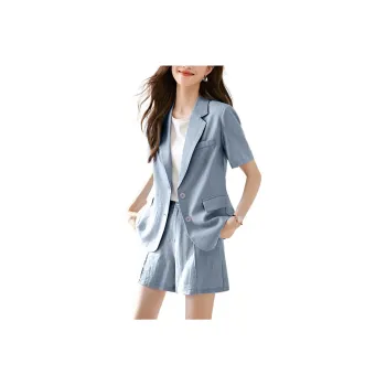 Mo Han Yi Mei Business Suit Women's Sky Blue
