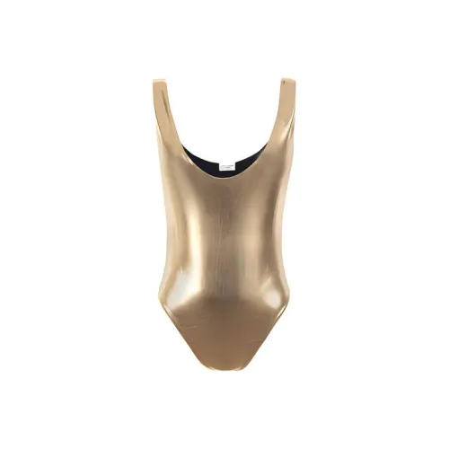 SAINT LAURENT Jumpsuit Women's Gold