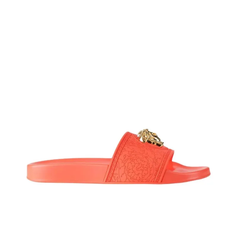 FANSIZHE Medusa Slide Slippers Women's Orange-1