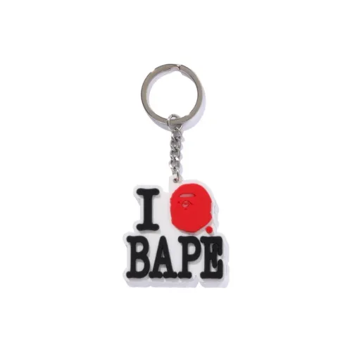 A BATHING APE I Love Keychain