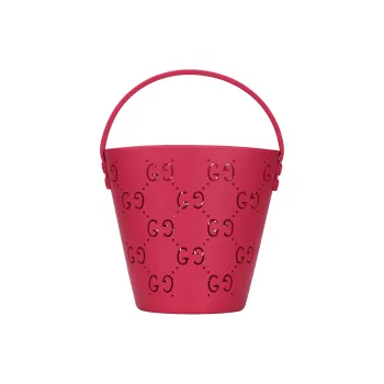 GUCCI Rubber Bucket Bags Handbags Kids' Bags Kids' Fuchsia