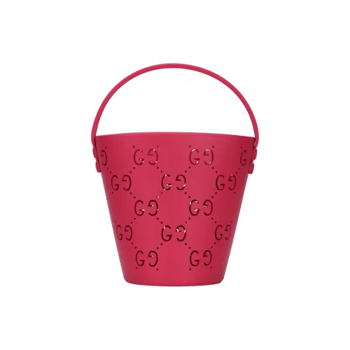 GUCCI Rubber Bucket Bags Handbags Kids' Bags Kids' Fuchsia
