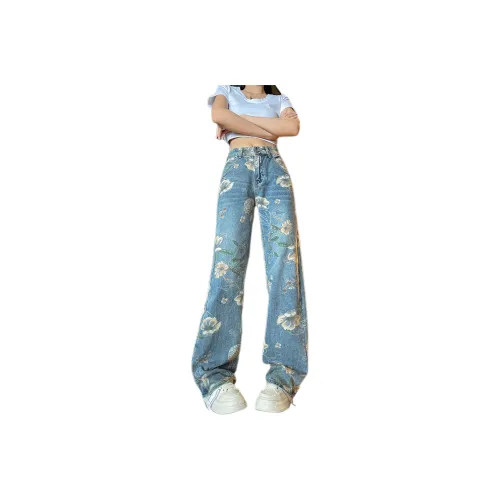 EOEI Jeans Women's Blue