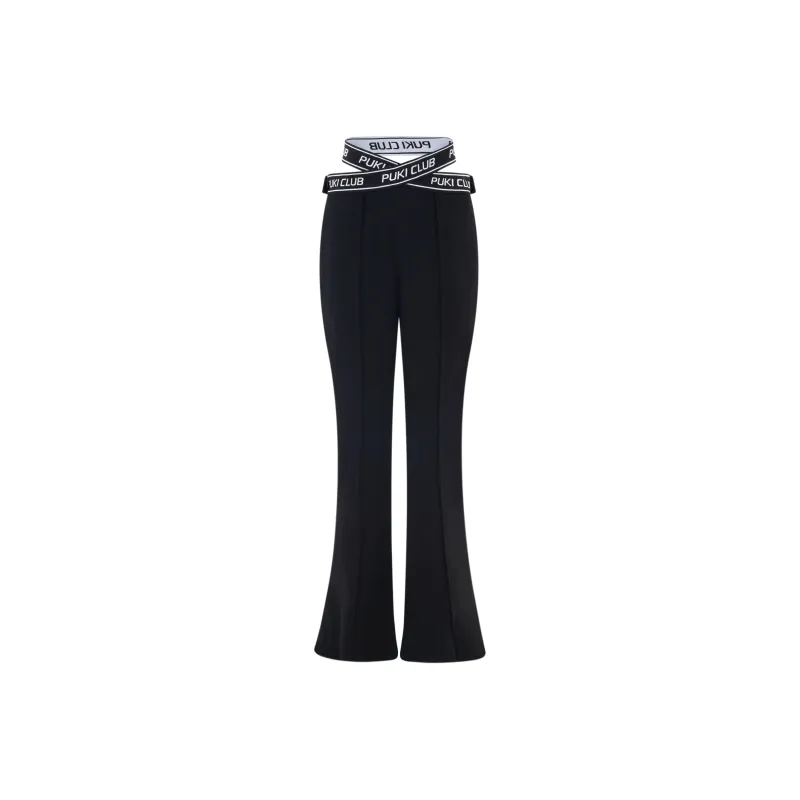 PUKI Casual Pants Women's Black-0